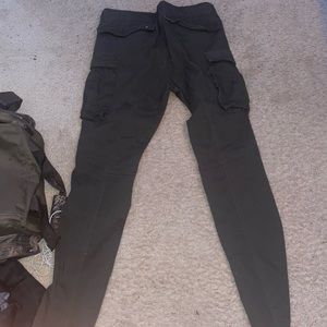 Cargo green jeans
